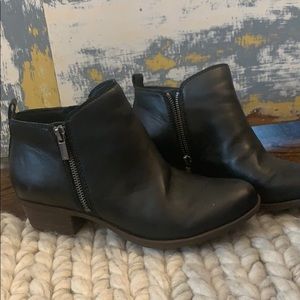 Lucky Brand Basel Booties Black size 8